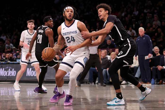 Brooklyn Nets forward Cameron Johnson